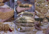 Trending Immitation Jewellery Aaram Necklace Bangles Full Bridal Set